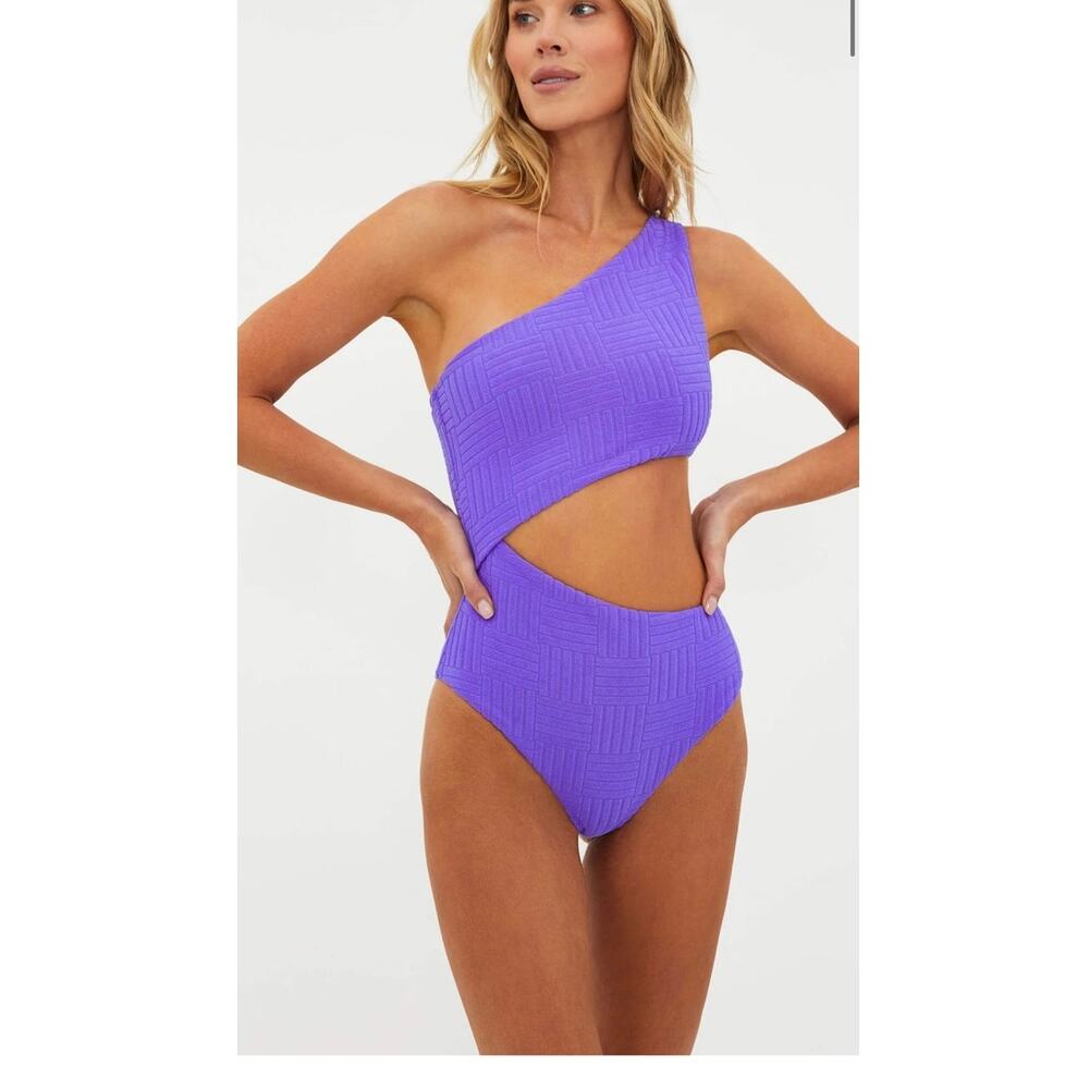 BEACH RIOT 
$150

Celine One Piece in Ultra Violet